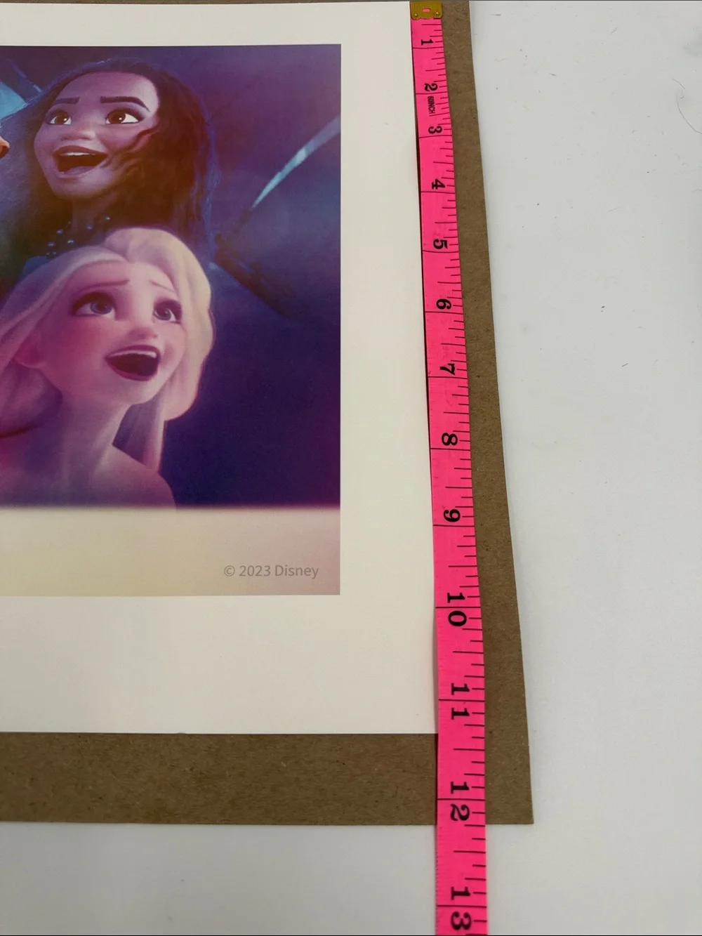 2023 Disney Animation Immersive Experience 17.5x11.25 Print VIP Package Print